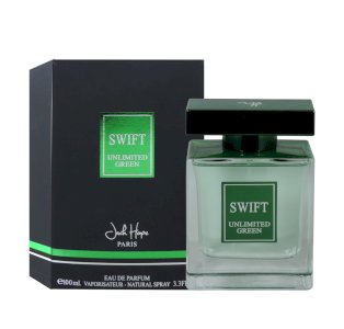 SWIFT UNLIMITED GREEN Eau de parfum 80% vol 100ml