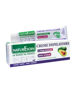NATURESOIN Crème Dépilatoire 50ml - Huile d’Avocat